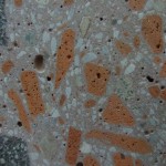 Struktura betona izrađenog od reciklirane opeke